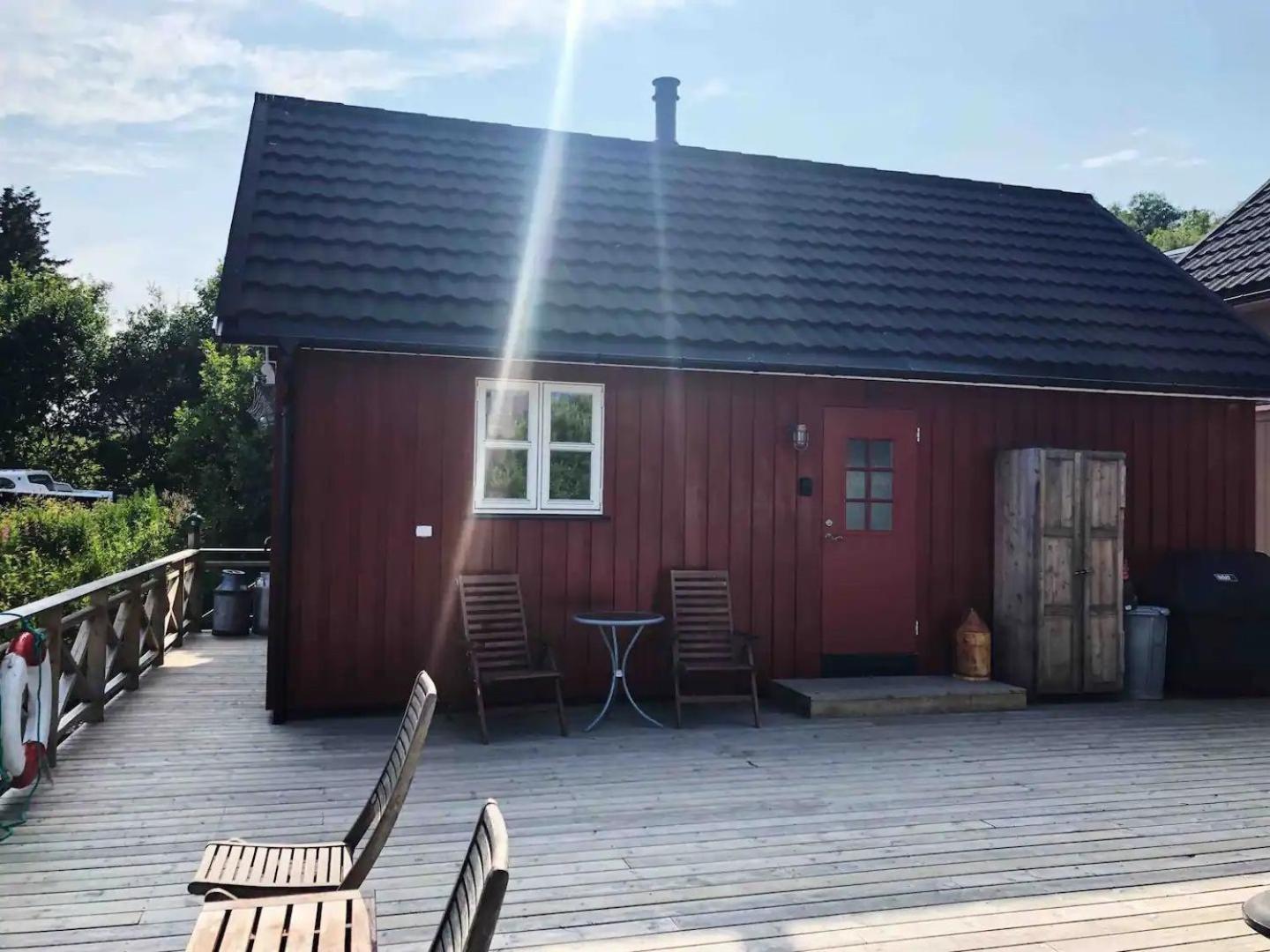 Nora'S Waterfront Cabin スヴォルヴァール エクステリア 写真